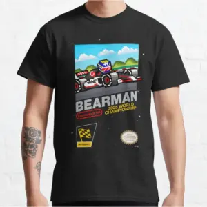 Pixel Art Formula One Driver T-Shirt