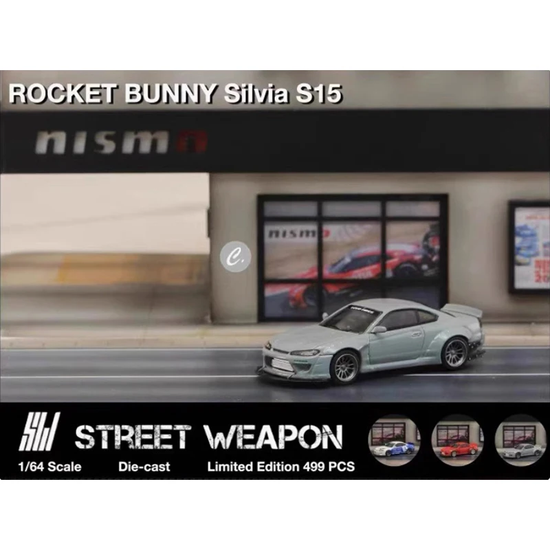 1:64 Nissan Silvia S15 Rocket Rabbit Model 12 1:64 Nissan Silvia S15 Rocket Rabbit Model - Image 12