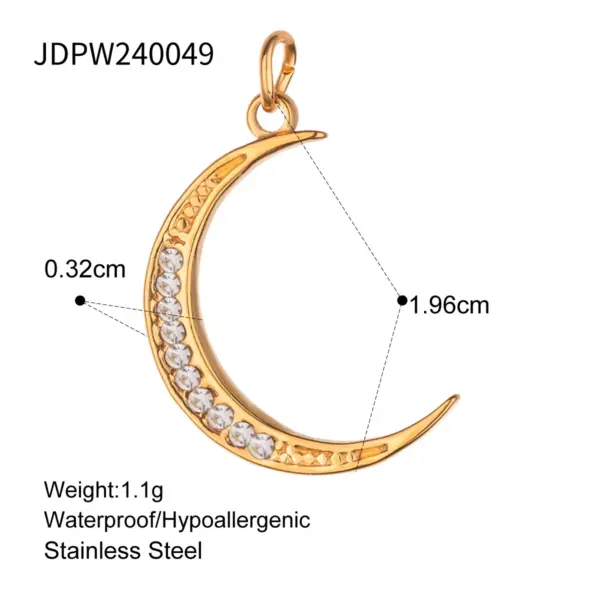 Stainless Steel Sea Shell Pendant Charm - Image 29