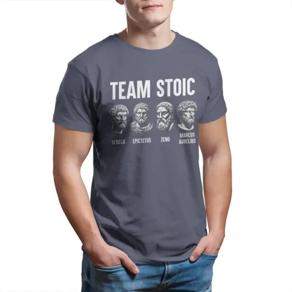 Marcus Aurelius Vintage Cotton T-Shirt for Men - Image 11