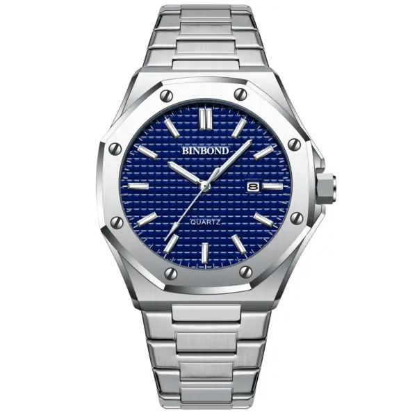BINBONG B0233 Quartz Men's Watch Stainless Steel - Image 8