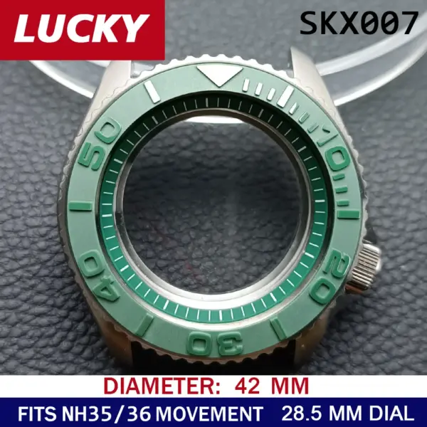N H35 42mm Stainless Steel Watch Case - Image 31