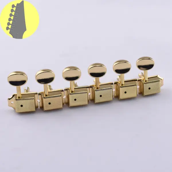 Kluson Vintage Guitar Tuners Set 1:15 Gear Ratio - Image 8