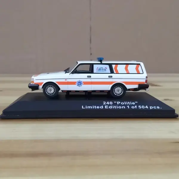 240 Politie Limited Edition Diecast Car Model - Image 4