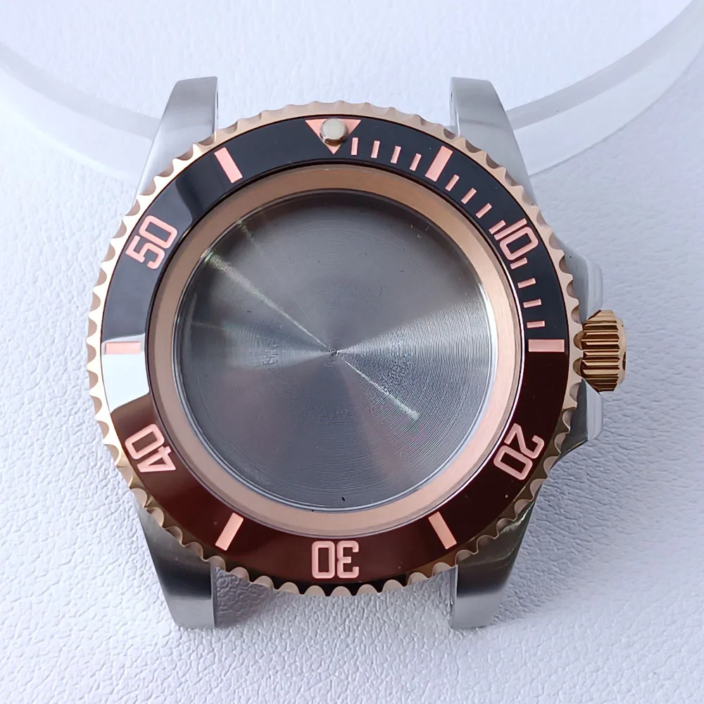 40.5mm Stainless Steel GMT Watch Case NH35/NH36 85 40.5mm Stainless Steel GMT Watch Case NH35/NH36 - Image 85