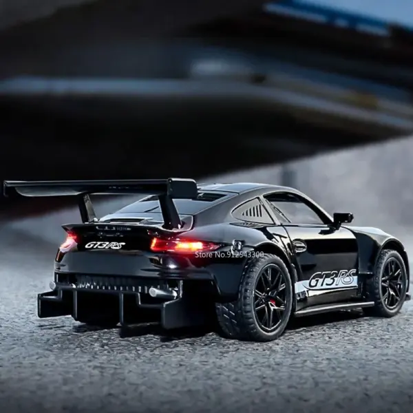 1:32 Scale Porsche GT3-RS Model Car with Sound - Image 6