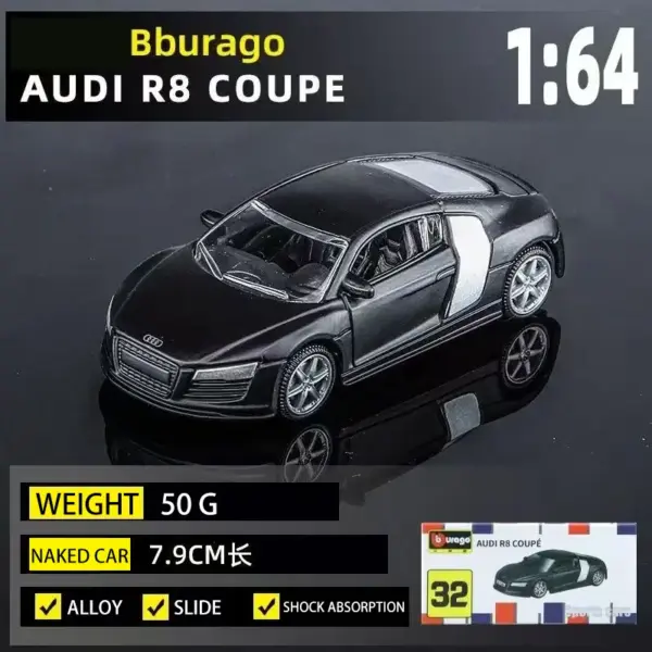 Bburago 1:64 Ferrari Model Car Set - Image 24