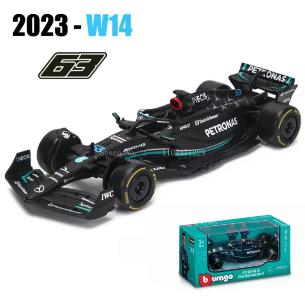 Bburago 1:43 F1 Diecast Car Model Collection - Image 11