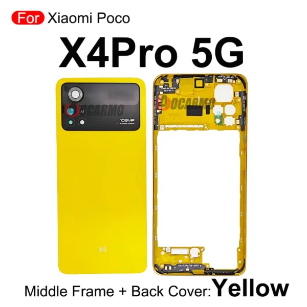 Xiaomi Poco X4 Pro 5G Frame & Back Cover Kit - Image 12