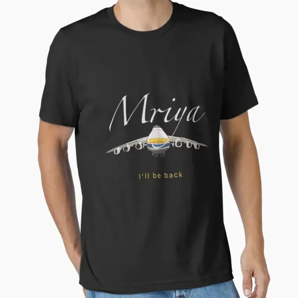 An-225 Mriya Men's Cotton T-Shirt - Image 12