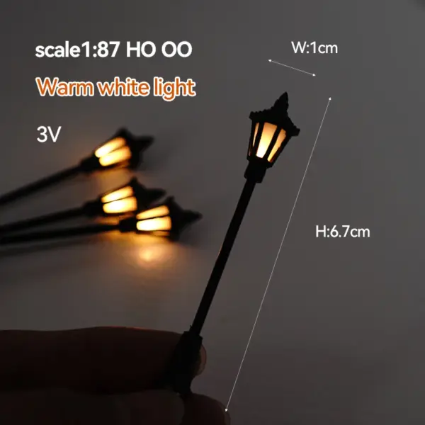 5pcs Street Lamps for Railway Scenery - Image 10
