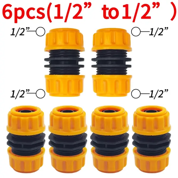 6PCS Garden Hose Repair Connectors 3/4 1/2 inch - Image 12