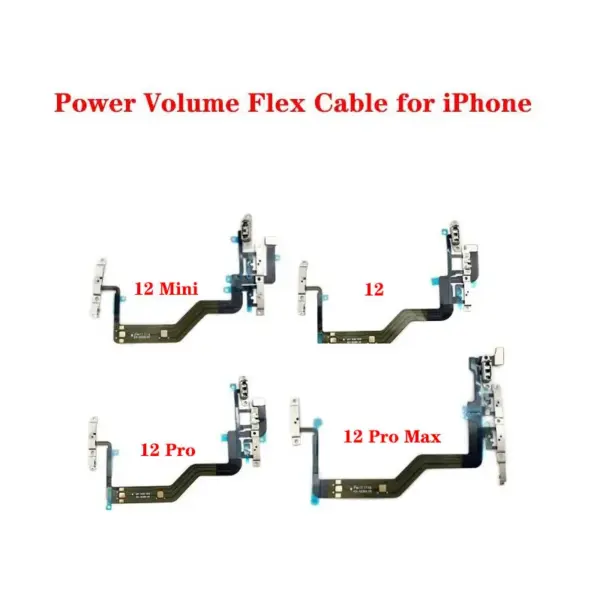 iPhone 12 Power & Volume Flex Cable Kit - Image 3