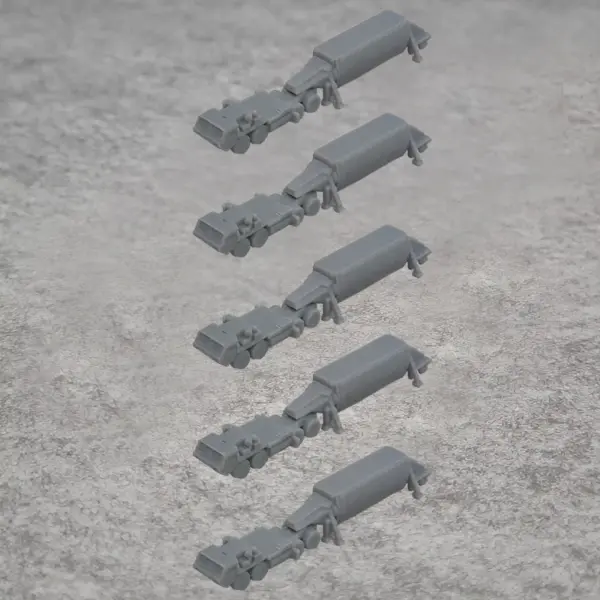 5PCS THAAD Radar System 1/700 1/350 Model - Image 5