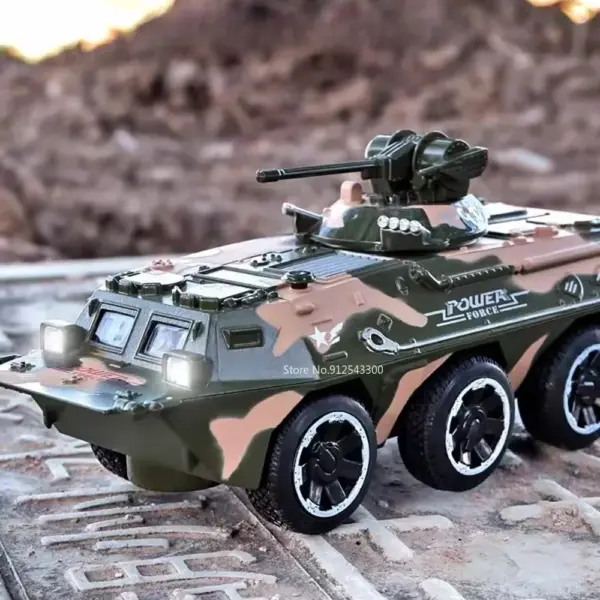 1:32 Scale Armored Personnel Carrier Model Car - Image 6