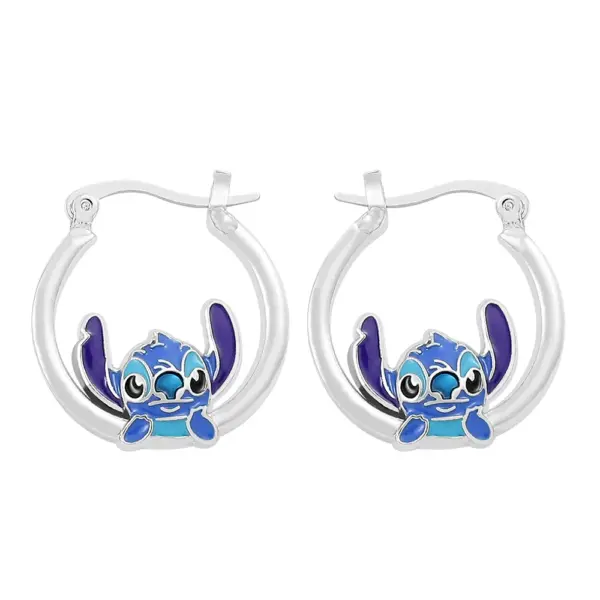 Kawaii Lilo & Stitch Drop Earrings - Image 9