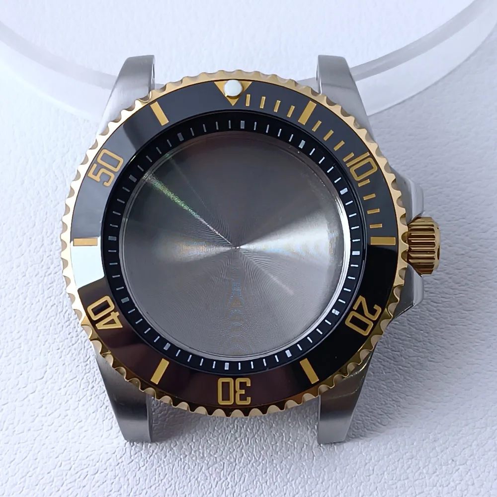 40.5mm Stainless Steel GMT Watch Case NH35/NH36 134 40.5mm Stainless Steel GMT Watch Case NH35/NH36 - Image 134