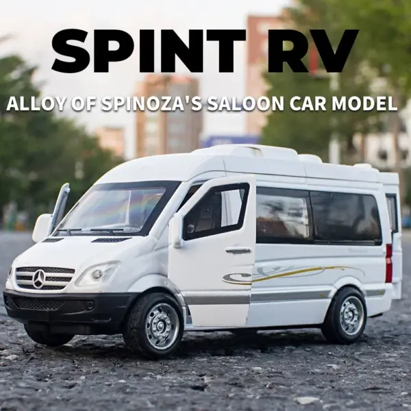 1:32 Mercedes Benz Sprinter Diecast Model Car - Image 2