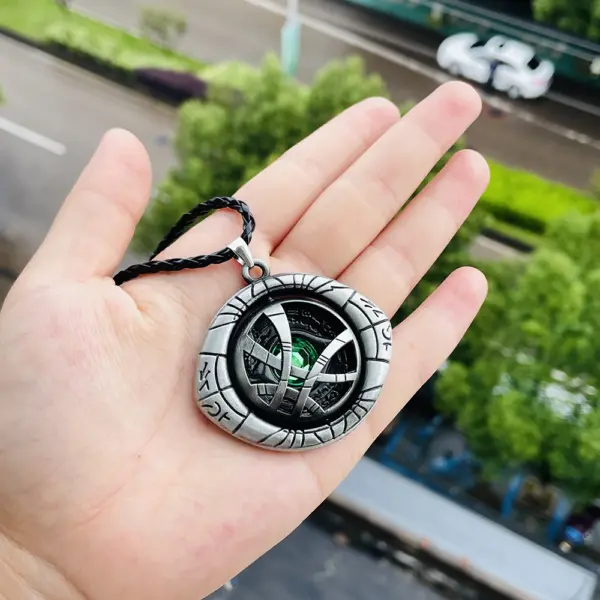 Doctor Strange Infinity Necklace with Eye of Agamotto - Image 6