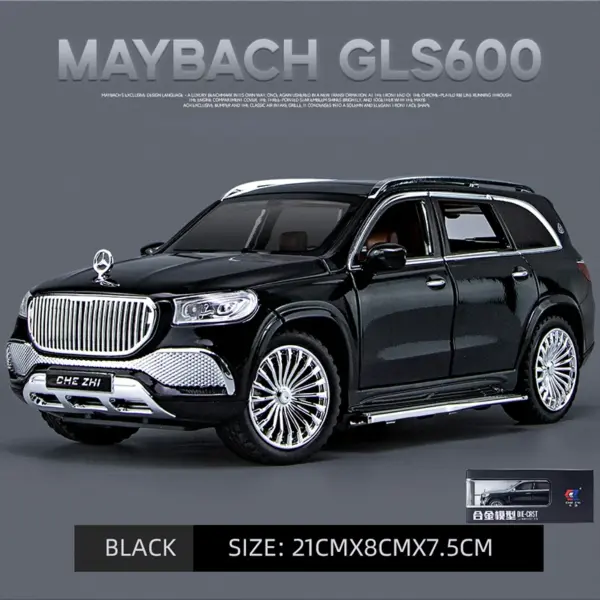 1:24 Mercedes Benz Maybach GLS600 Diecast Model Car - Image 7