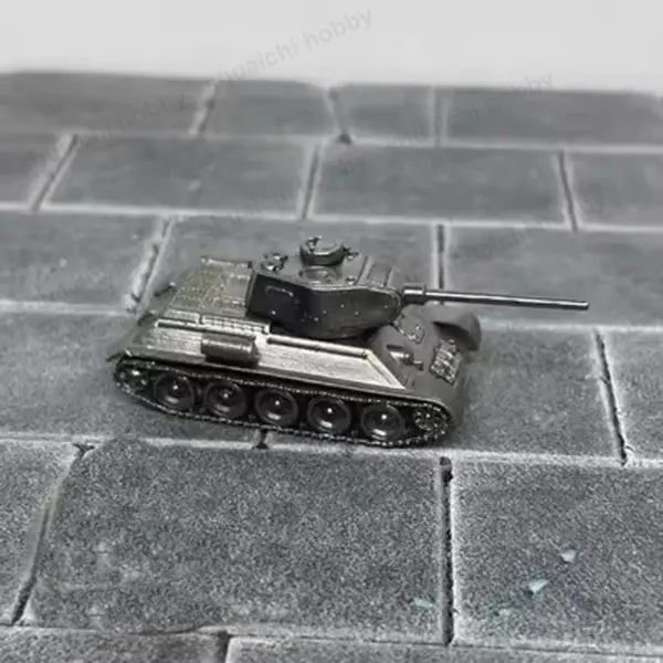 E100 Mk3 T-90 M2A2 1/144 Metal Tank Model - Image 10