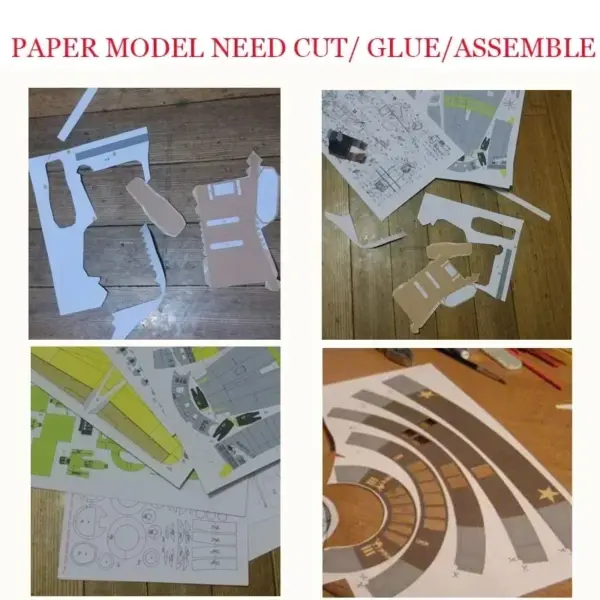 European Architecture Windmill Paper Model Kit - Image 6