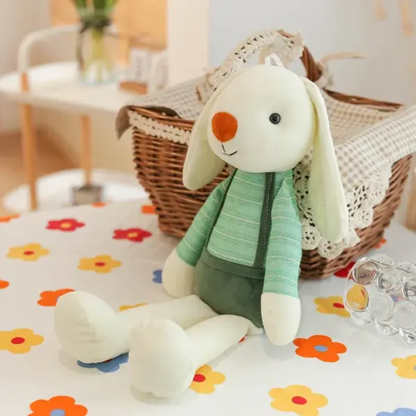 Cute 110cm Candy Rabbit Plush Pillow Toy - Image 10