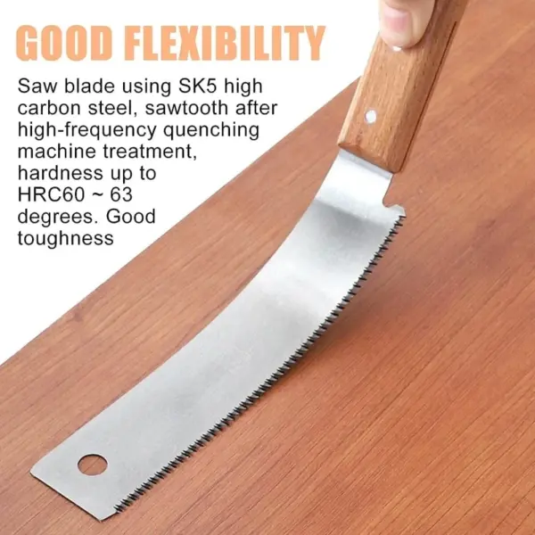 Japanese Style Precision Hand Saw for Woodwork - Image 2