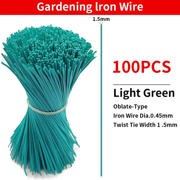 100PCS Reusable Garden Plant Cable Ties - Image 9