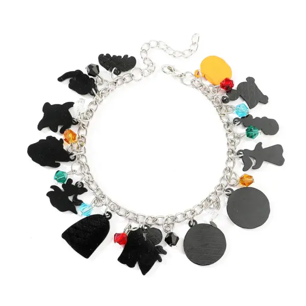 Neo-Gothic Charm Bracelet for All Genders - Image 4