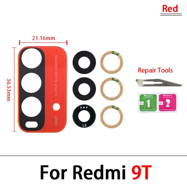 2-Piece Camera Glass for Xiaomi Redmi Series - Image 9