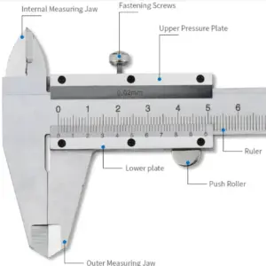 Stainless Steel Vernier Caliper 0-150mm Precision