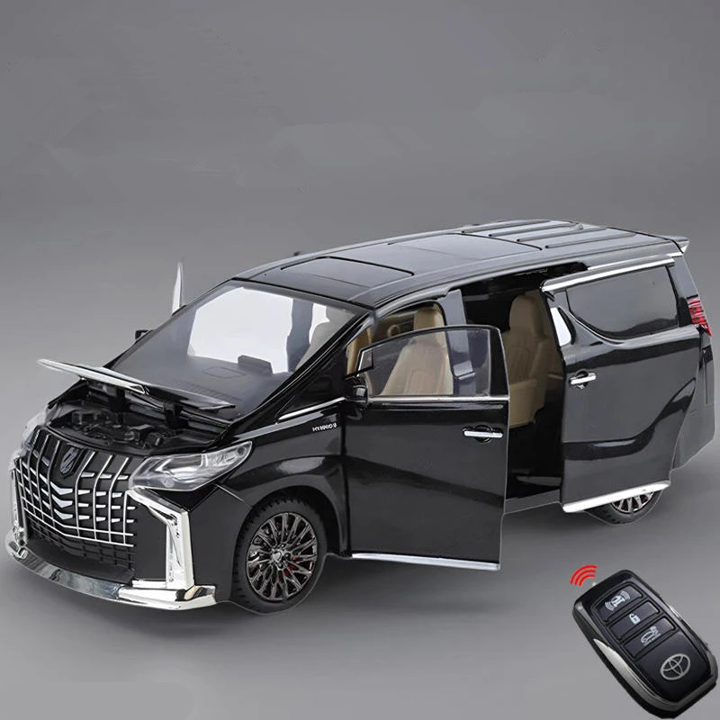 1:24 Alloy Toyota Alphard Diecast Model Car 7 1:24 Alloy Toyota Alphard Diecast Model Car - Image 7