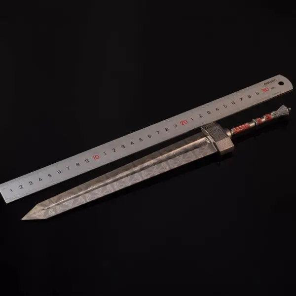 Damascus Pattern Eldens Weapon Greatsword - Image 6