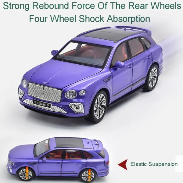 1:24 Bentayga Alloy Diecast SUV Miniature Model - Image 5