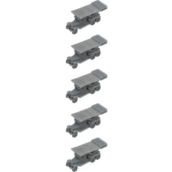 5PCS BM-13 Katyusha Rocket Artillery Models - Image 6