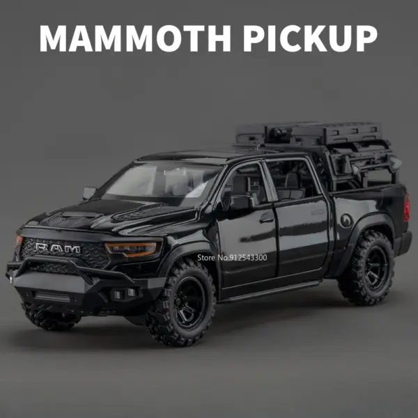 1/32 Dodge RAM MAMMOTH Diecast Pickup Model - Image 10