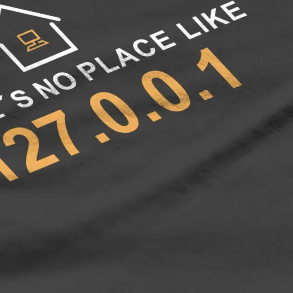 127.0.0 Computer Joke T-Shirt for Men - Image 3
