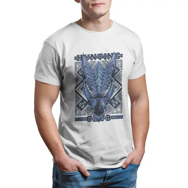 Monster Hunter World Werewolf T-Shirt for Men - Image 11