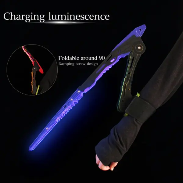 Cyberpunk Luminous Folding Mantis Knife 54cm - Image 10