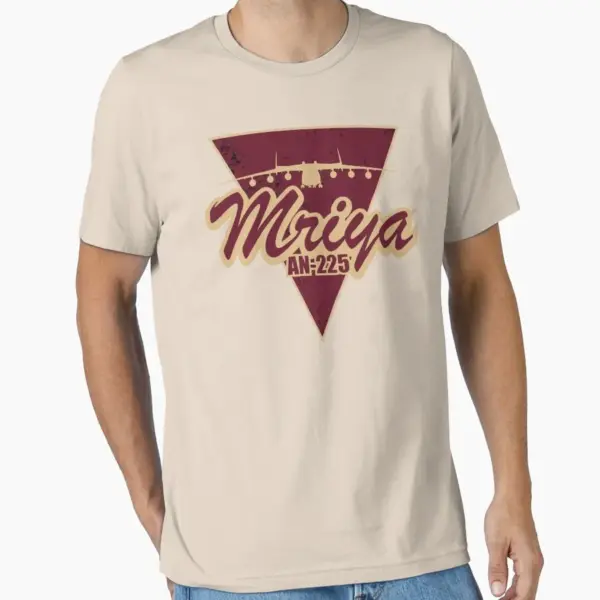 An-225 Mriya Cotton T-Shirt for Men - Image 7