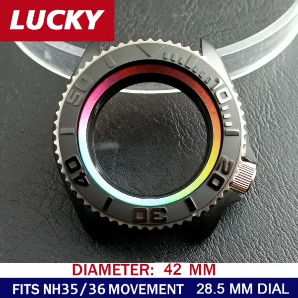 N H35 42mm Stainless Steel Watch Case - Image 52