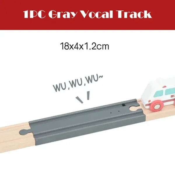 Wooden Train Track Accessories Set - Image 17