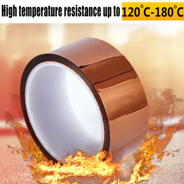 High-Temperature Polyimide Adhesive Tape 33m - Image 5