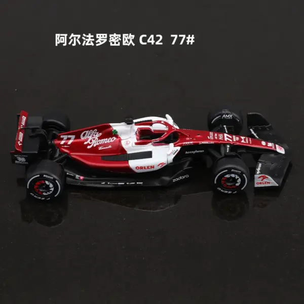 Alfa Romeo F1 C42 1:43 Alloy Model - Image 6