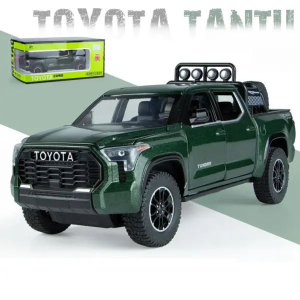 1/24 Toyota Tundra TRD Diecast Model Truck - Image 9