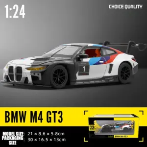 1:24 BMW M4 GT3 Alloy Diecast Car Model 25 Sd312aaa69d134515b66974285f2ed74a6