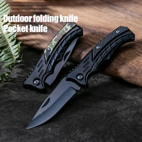 Stainless Steel Folding Fillet Knife 7-Inch