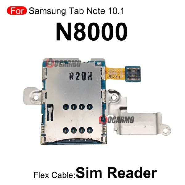 Samsung Galaxy Note 10.1 N8000 Sim Card Reader Flex Cable - Image 4