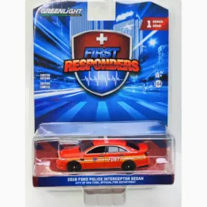 1:64 2016 Ford Taurus Police Car Model